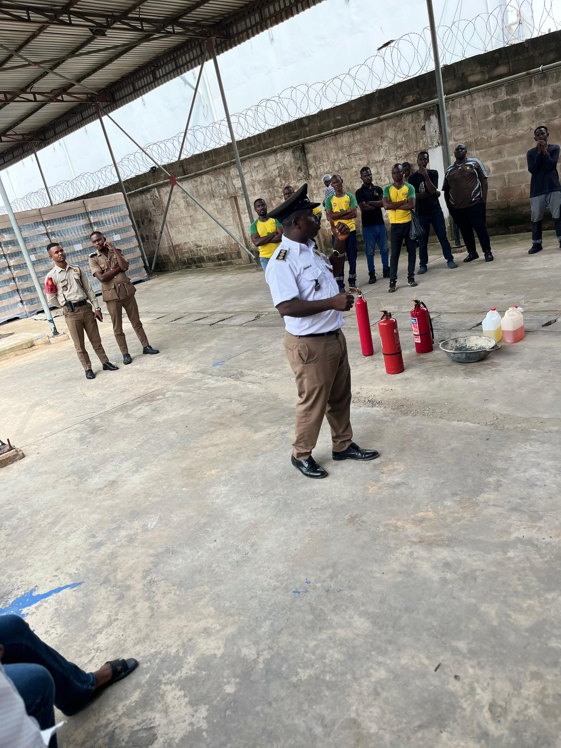 Hose reel demonstration