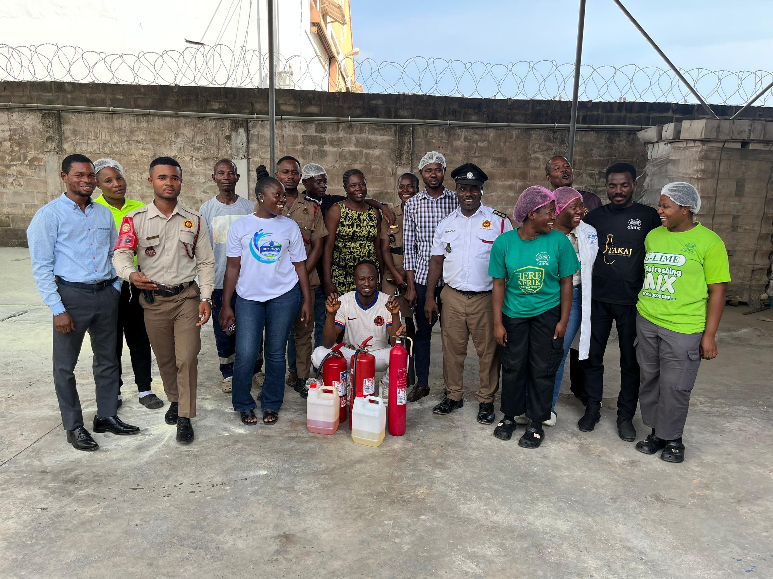 Extinguisher training